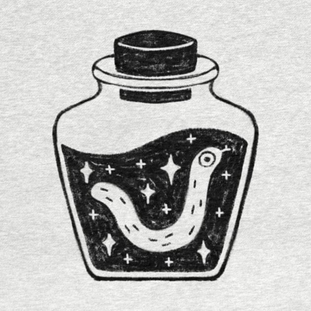 Snake Magic Potion Bottle by Niamh Smith Illustrations